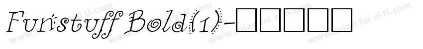 Funstuff Bold(1)字体转换
